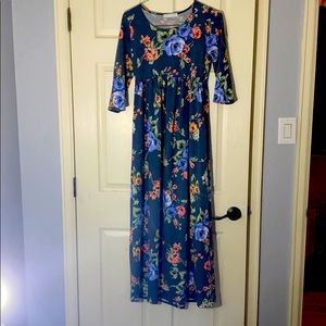 Floral long dress